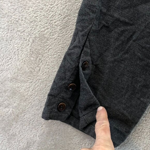 Vintage Eddie Bauer Womens Cargo Pants Size 10 Gray Stretch Tapered Leg Outdoors - Picture 10 of 16